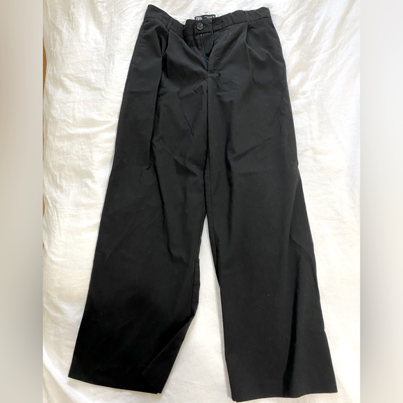 Zara size M (6-8) wide leg trousers - Picture 1 of 2
